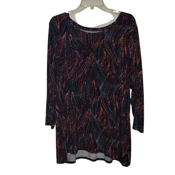 Multicolor Abstract Patterned Top - Picture 1 of 5